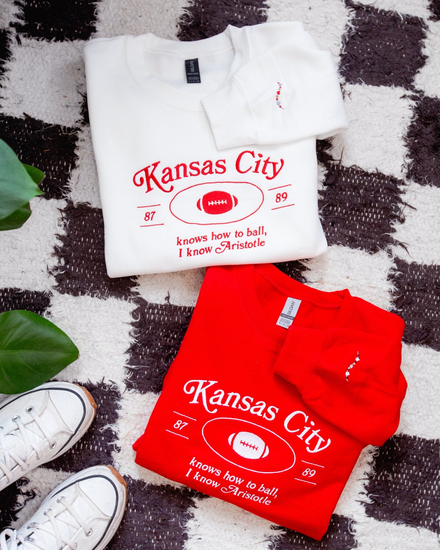 Kansas City Embroidered Sweatshirt
