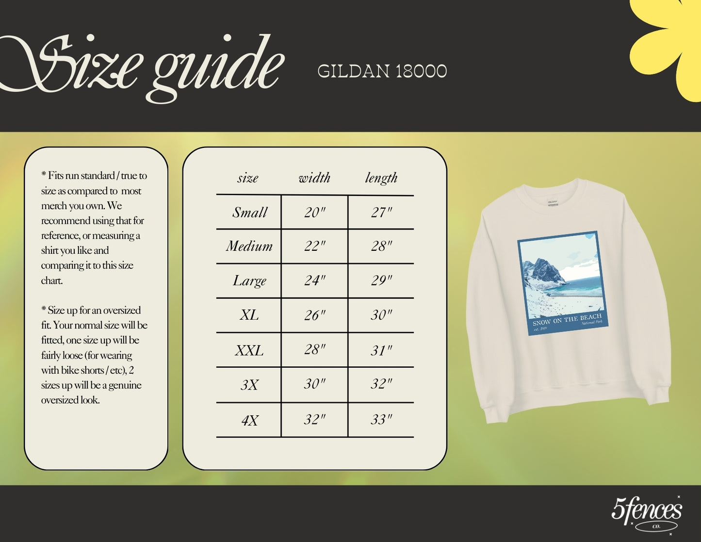 Snow National Park Sweatshirt