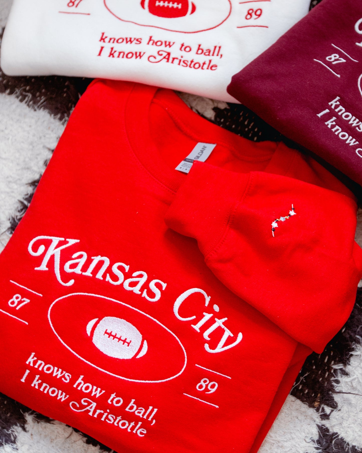Kansas City Embroidered Sweatshirt