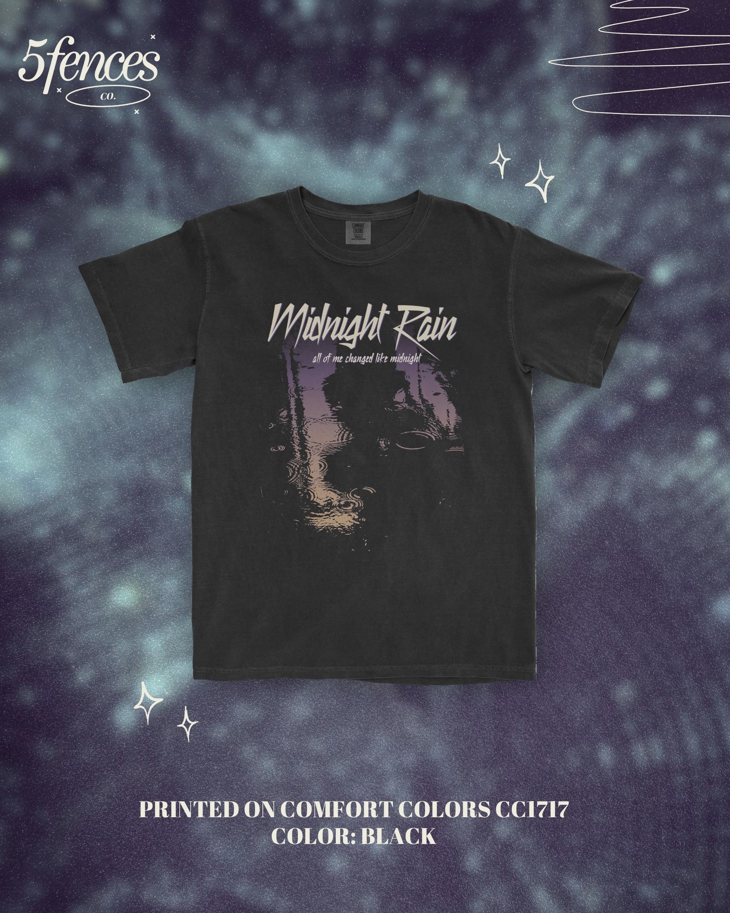 Midnight Rain Tee