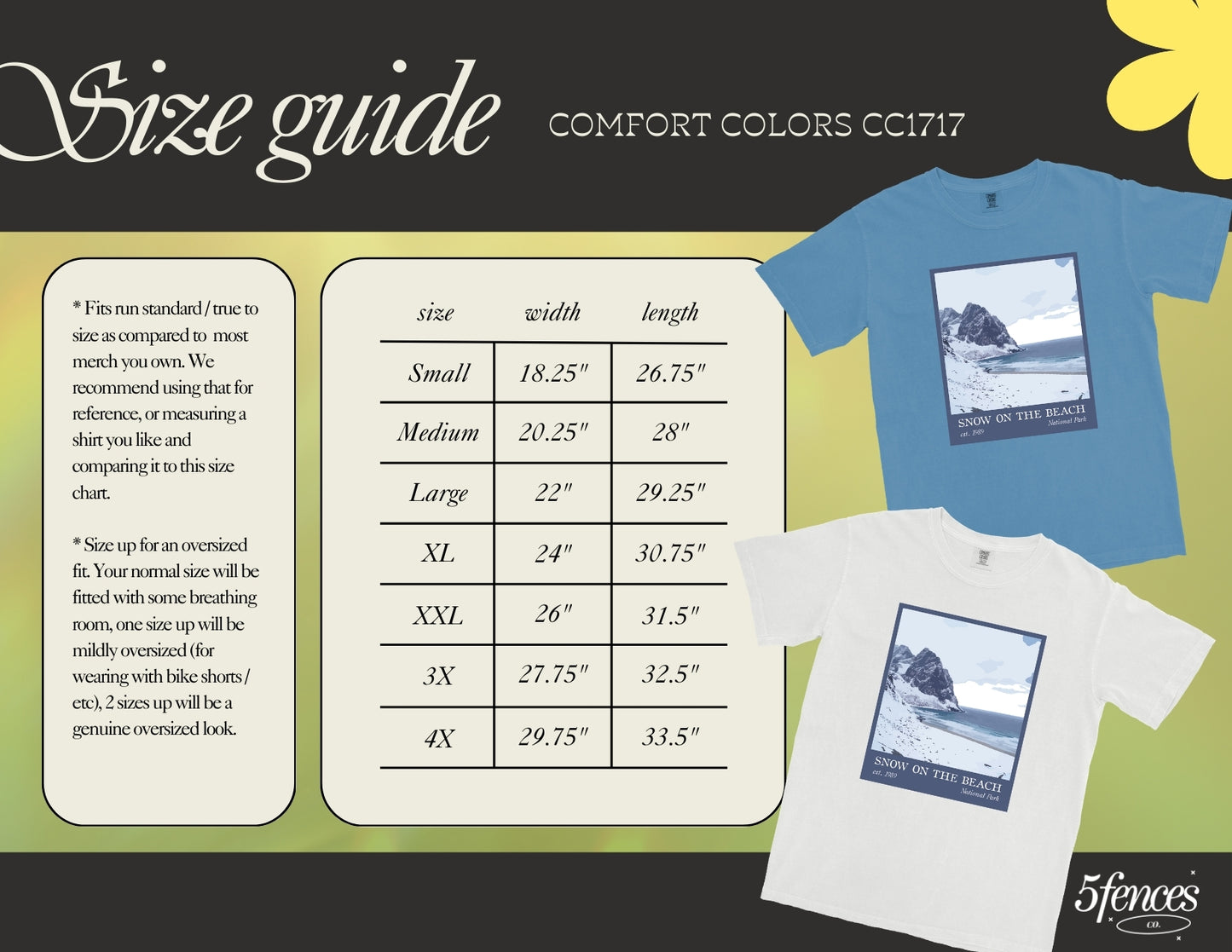 Snow National Park Tee