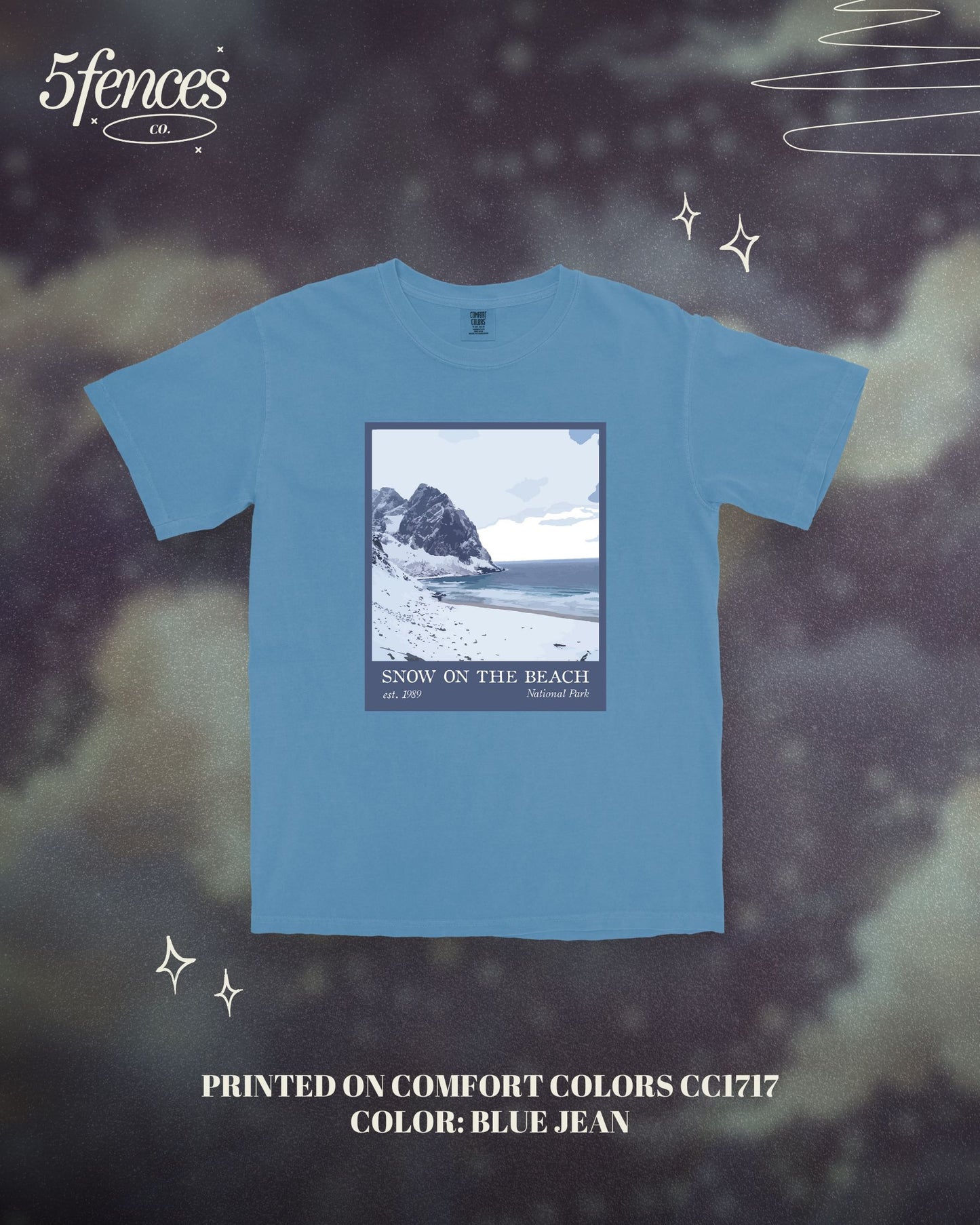 Snow National Park Tee
